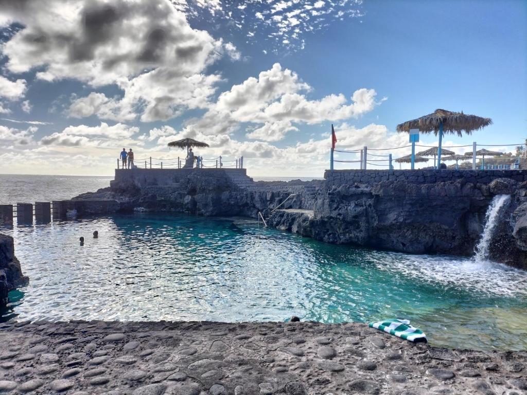 El Charco Azul Appartement San Andres  Buitenkant foto